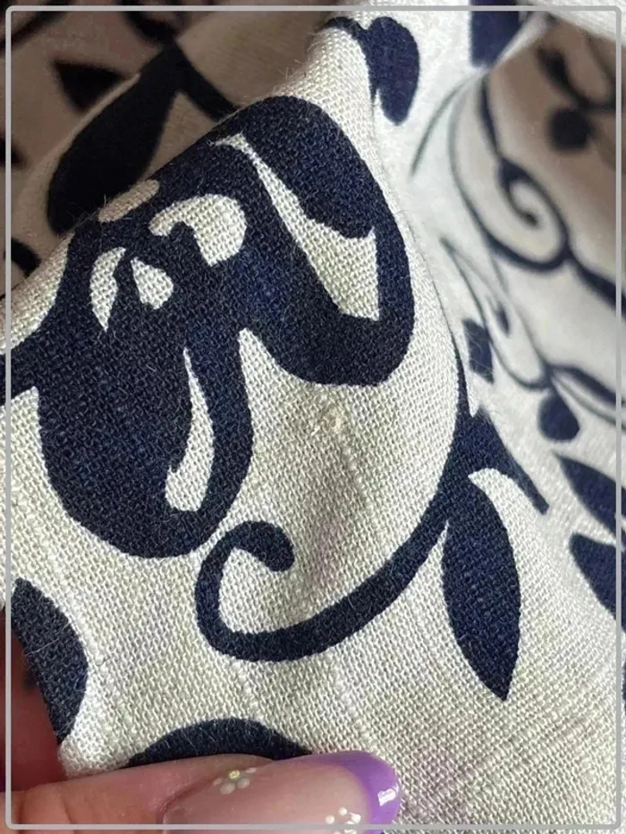 Chemise fleurie à épaulette taille 48 - photo numéro 3