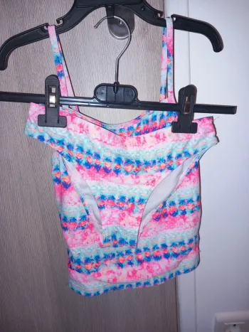 Maillot de bain coloré 8-9ans