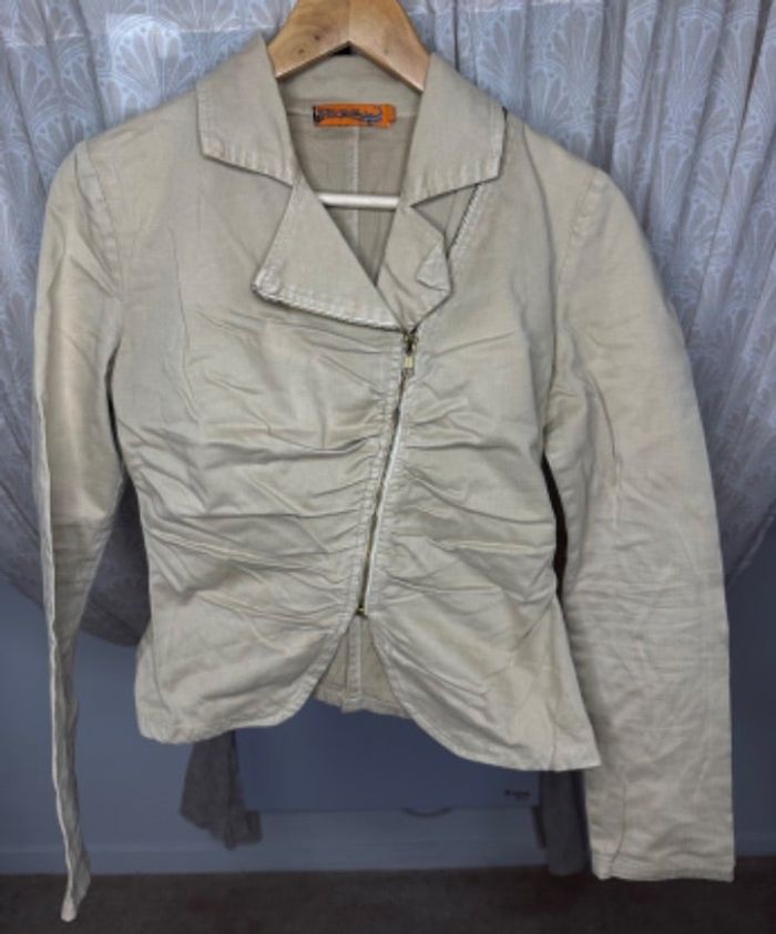 Veste beige old school