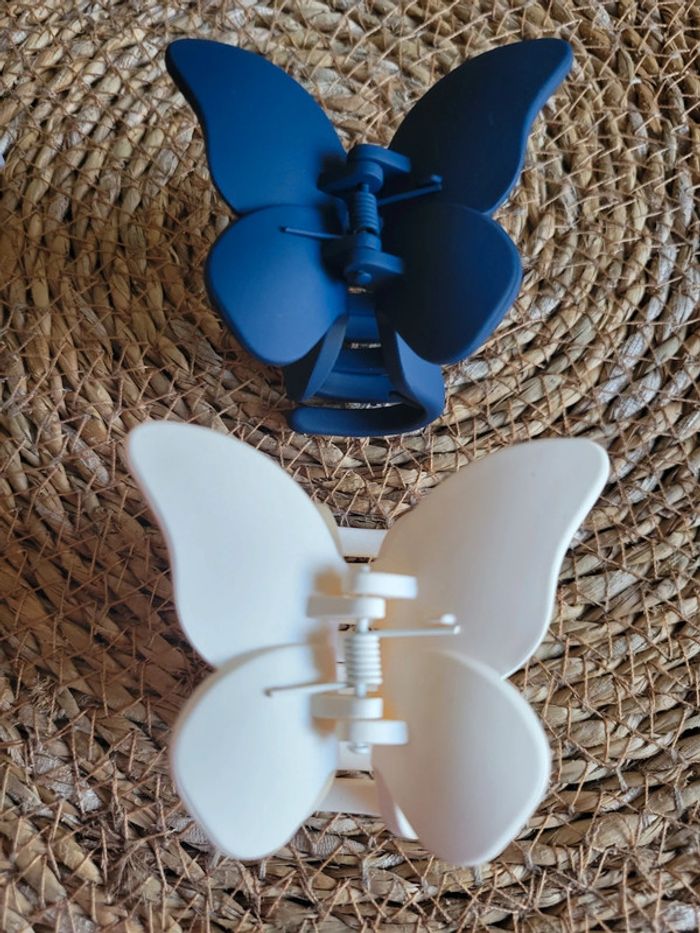 Pinces papillons 🦋 lot de 2 pinces - photo numéro 9