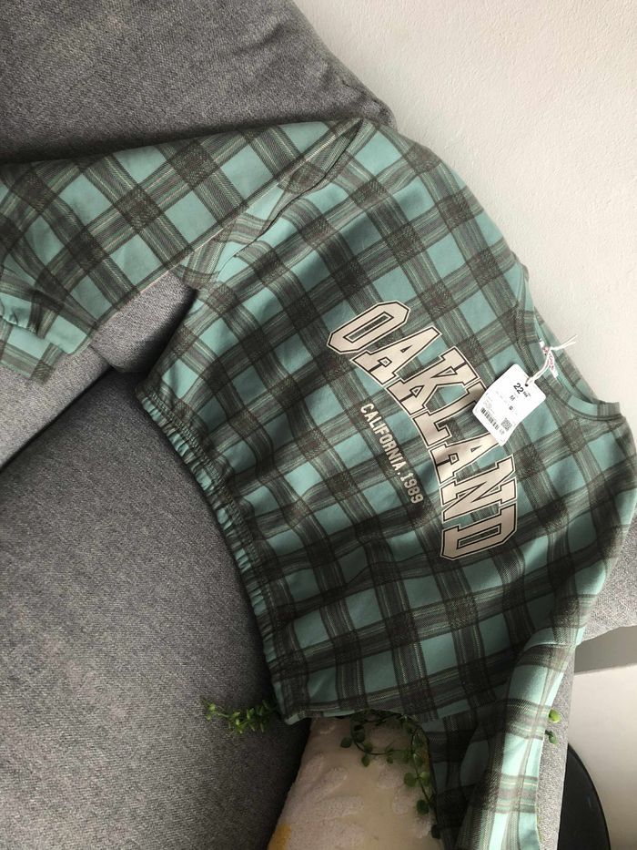 Sweat à carreaux ultra chic