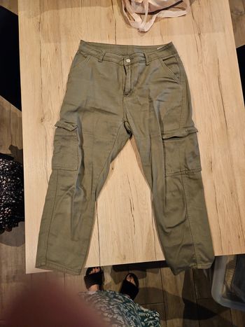 Pantalon cargo kaki