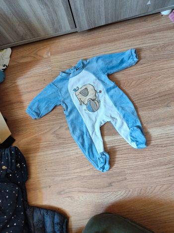 Pyjama chaud 3 mois King bear