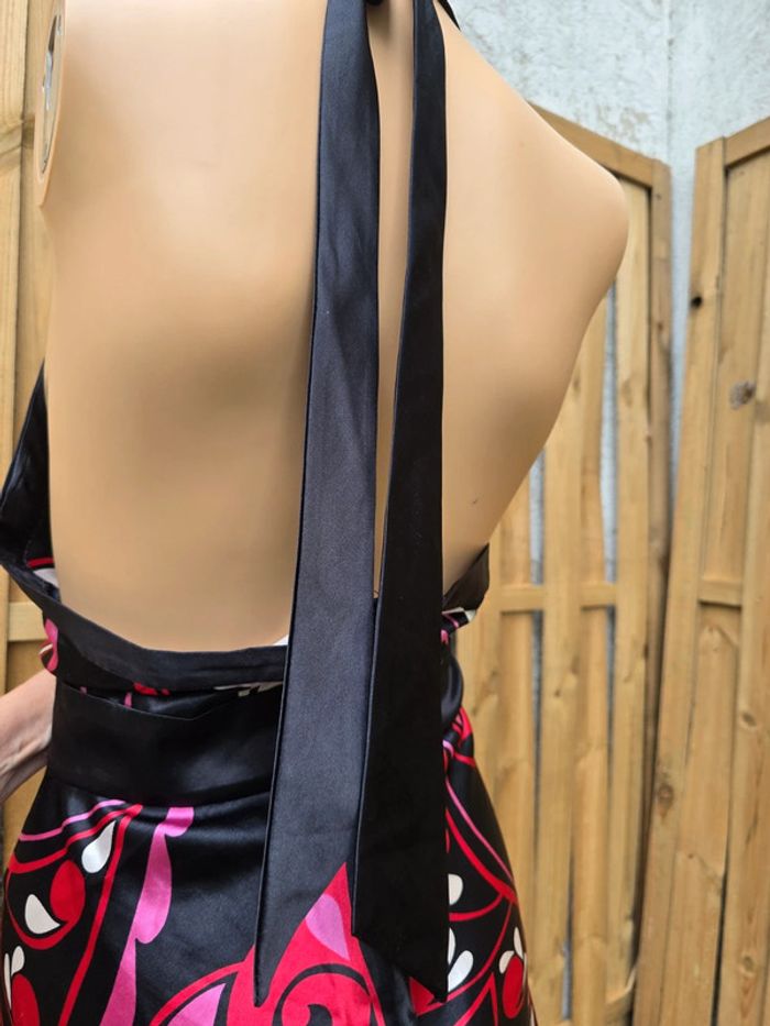 Robe foulard asymétrique 🍒vintage 90🍒taille 44 - photo numéro 5