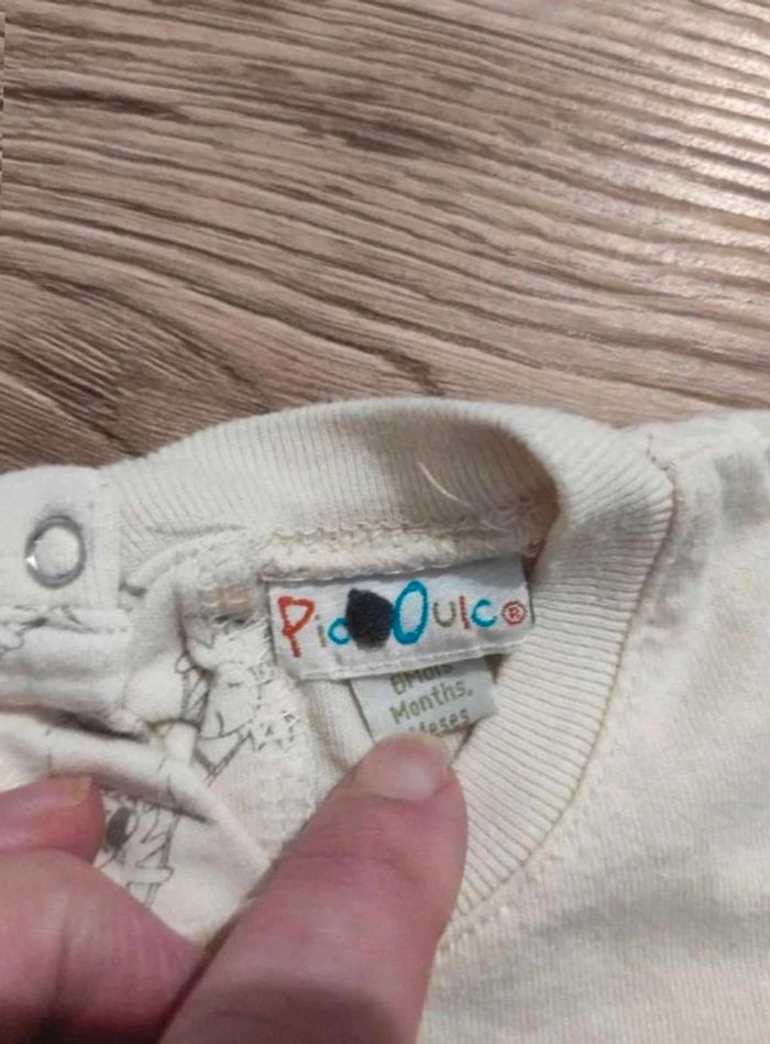 T-shirt pickouic 6 mois - photo numéro 3