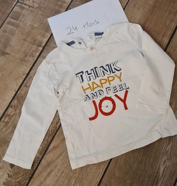 T-shirt manches longues bébé garçon