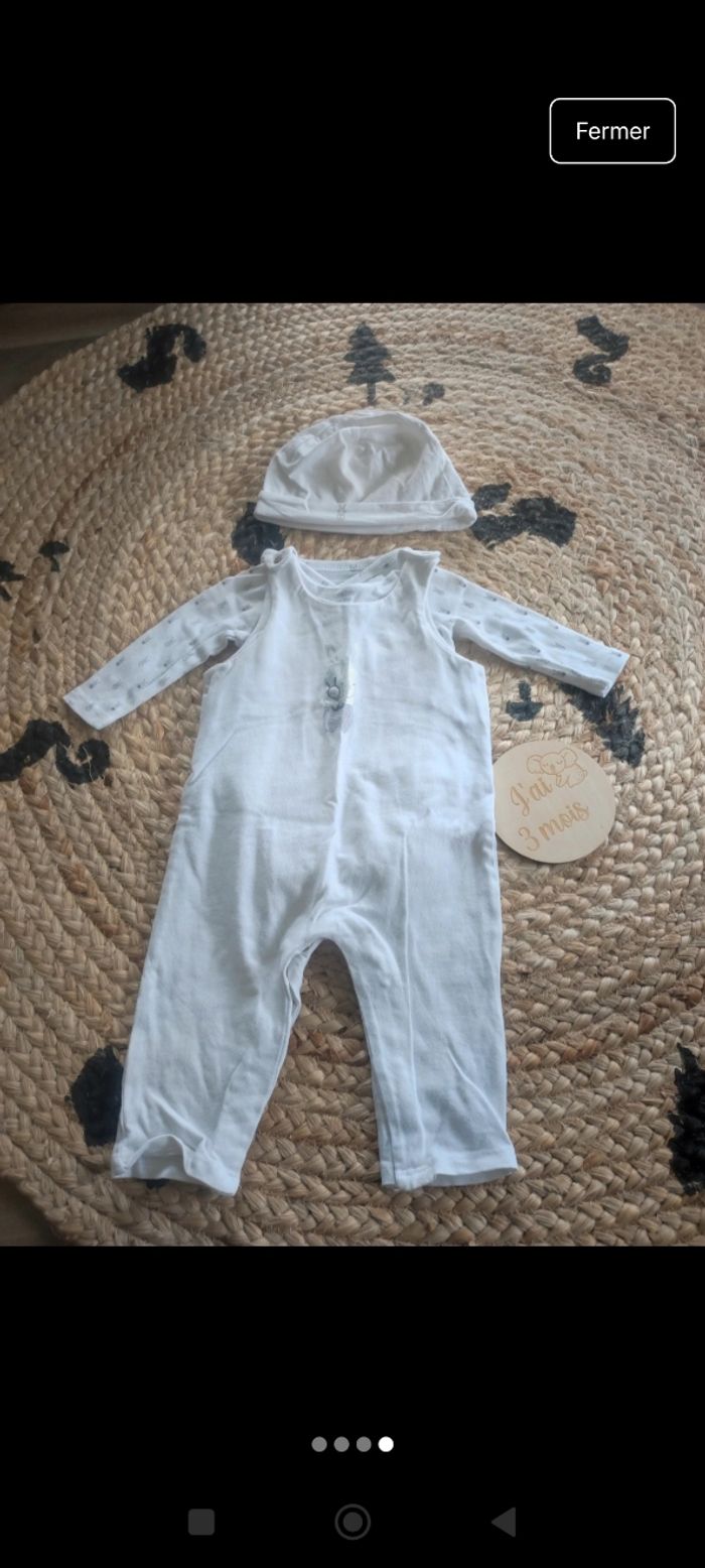 Ensemble bébé 3 mois