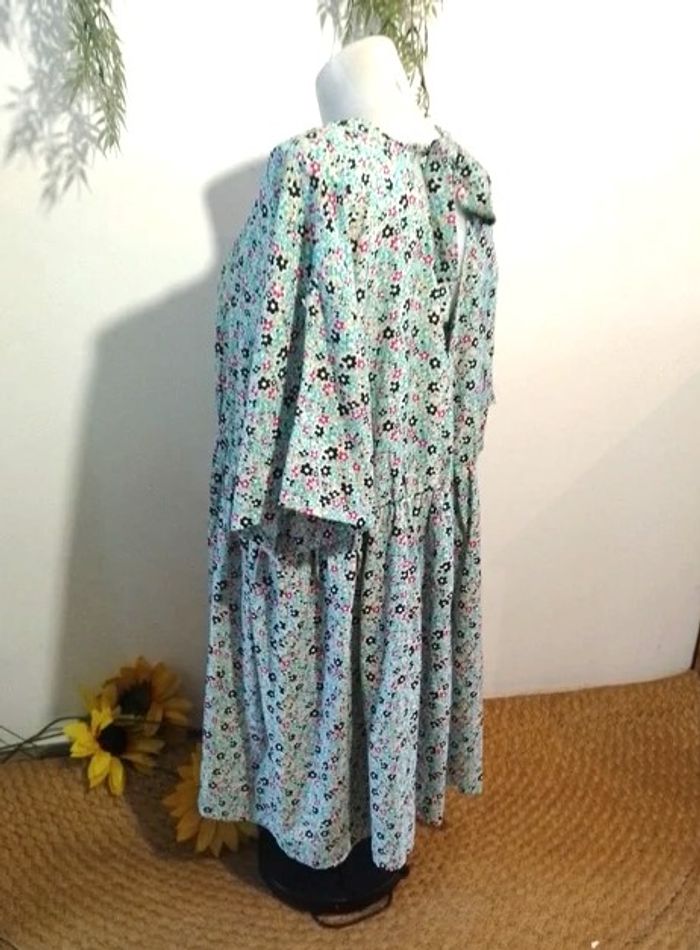 robe bella diva taille 52 avec nouage dans le cou - 100% polyester - photo numéro 3