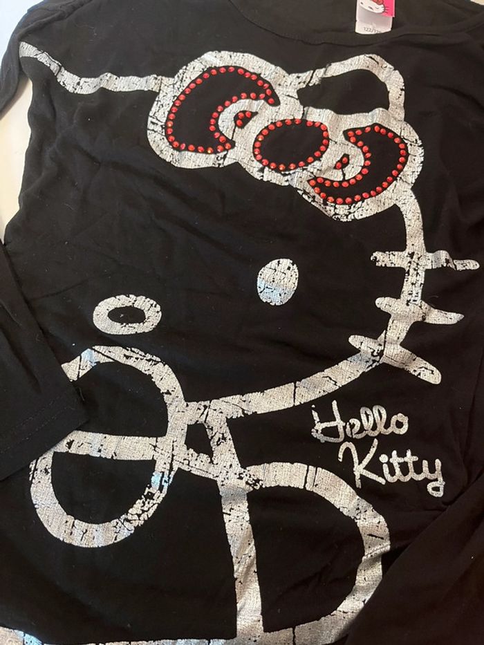 Lot 2 tee shirts hello kitty - photo numéro 5