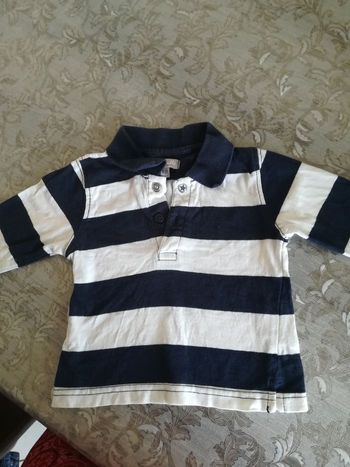 Polo ml grain de blé 6 mois garçon