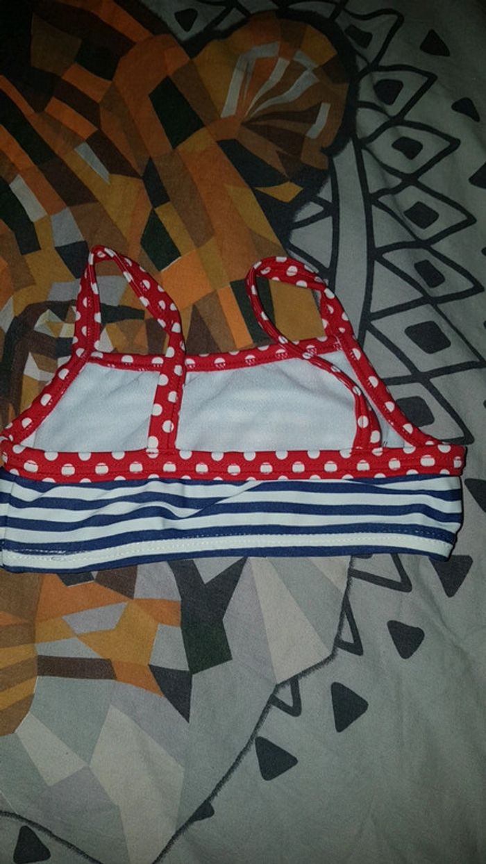 Haut de maillots de bain 12 mois 74cm - photo numéro 2