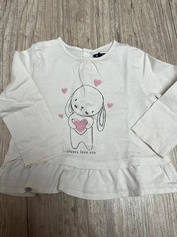Teeshirt manches longues Kiabi taille 18 mois