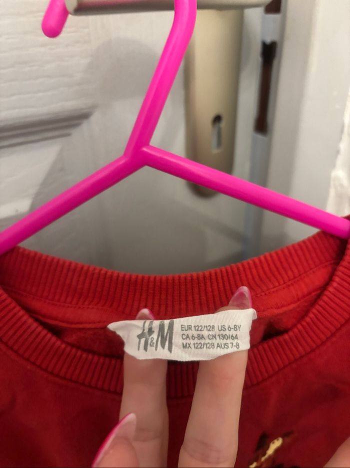 Sweat dinosaure h&m 6/8 ans - photo numéro 2
