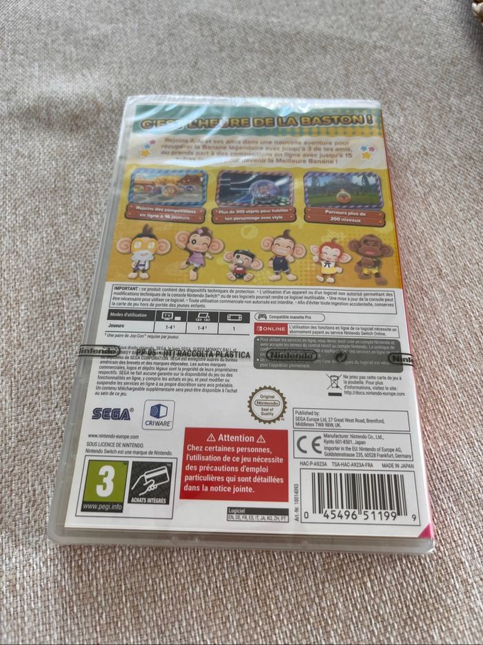 Jeu Nintendo switch super Monkey ball banana rumble - photo numéro 2