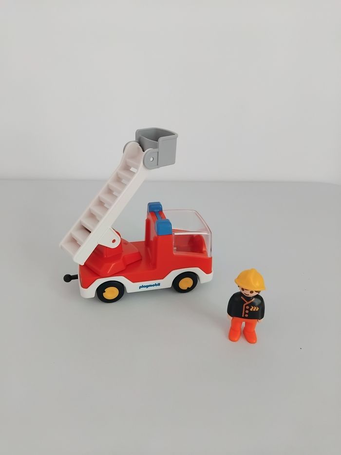 PLAYMOBIL CAMION POMPIER 6967 Complet - photo numéro 3
