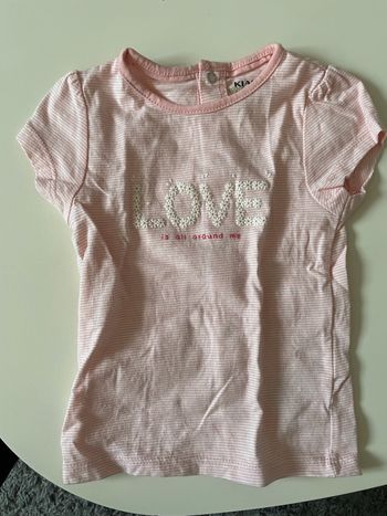 Tee shirt manches courtes Kiabi 9 mois