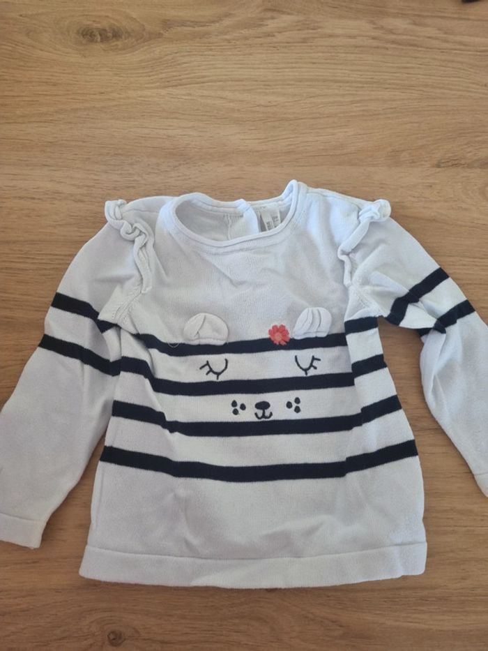Pull manche longue