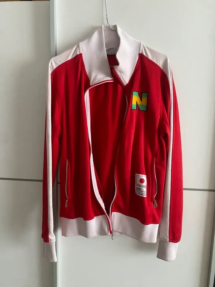 Veste vintage NewTeam rouge - S - photo numéro 4