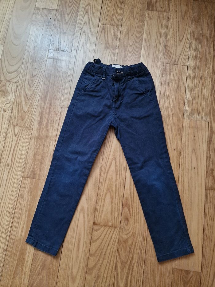 🎄 Ensemble garçon 6 ans – pull de Noël & pantalon bleu marine 👦 - photo numéro 3