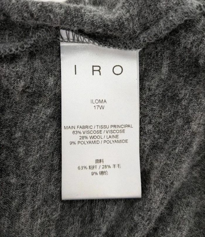 Robe grise - IRO - taille S - photo numéro 6