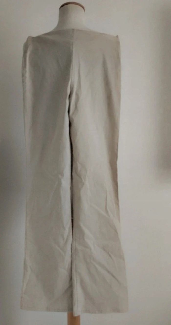 Pantalon crème Orsay taille 40 - photo numéro 3