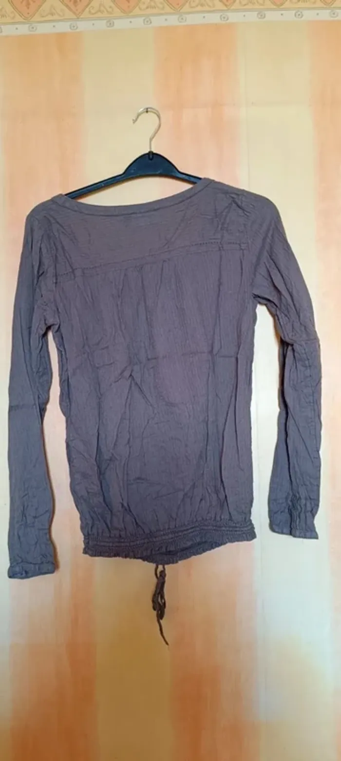 204- blouse manche longue, K woman , taille 38 - photo numéro 3