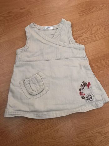 Robe en jean kitchoun 12 mois