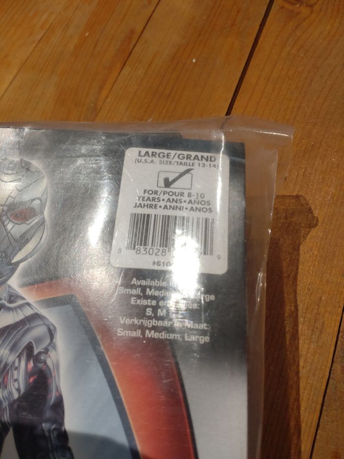 Déguisement Avengers Ultron - photo numéro 3