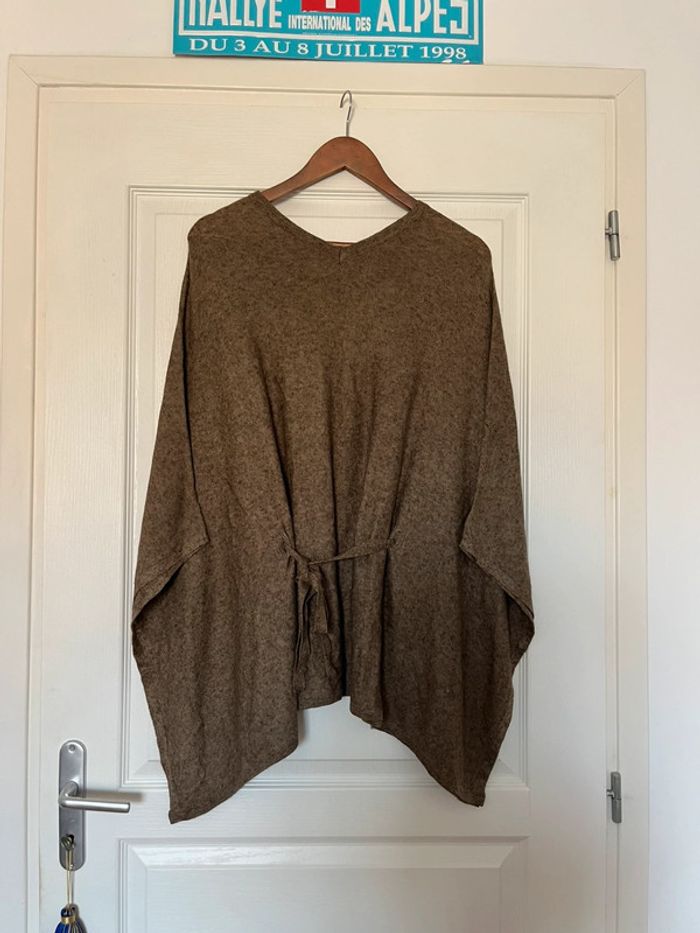 Poncho brun - Isabel Marant Étoile