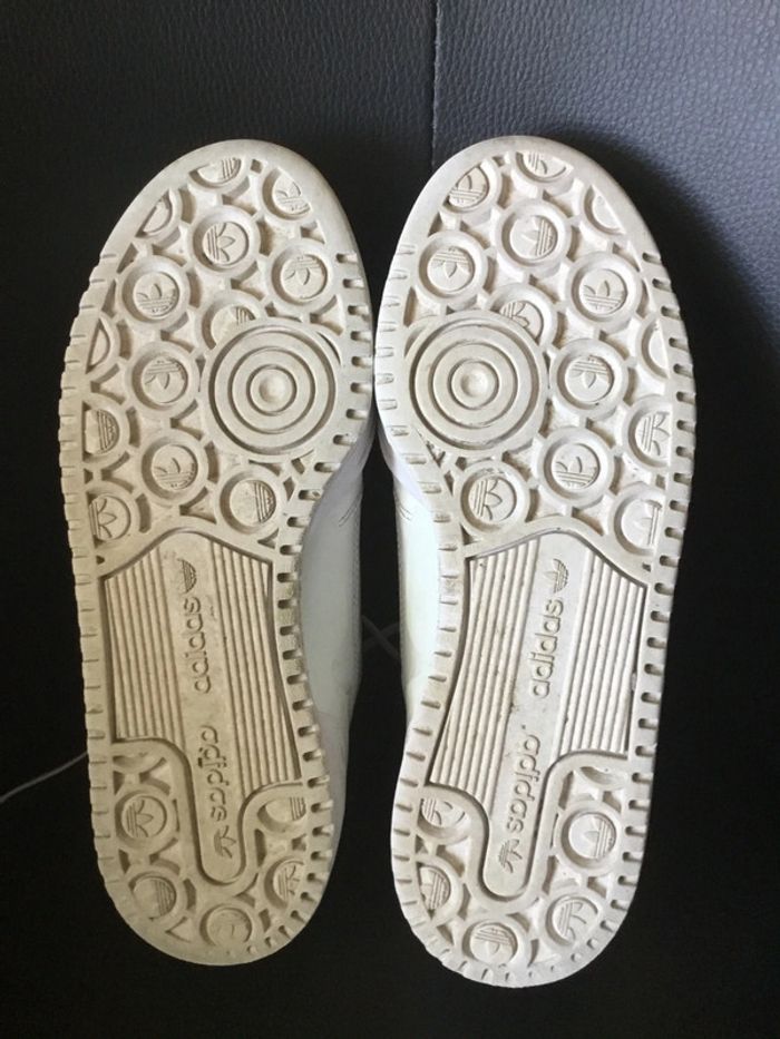 Baskets Adidas fille taille 38 blanches - photo numéro 6