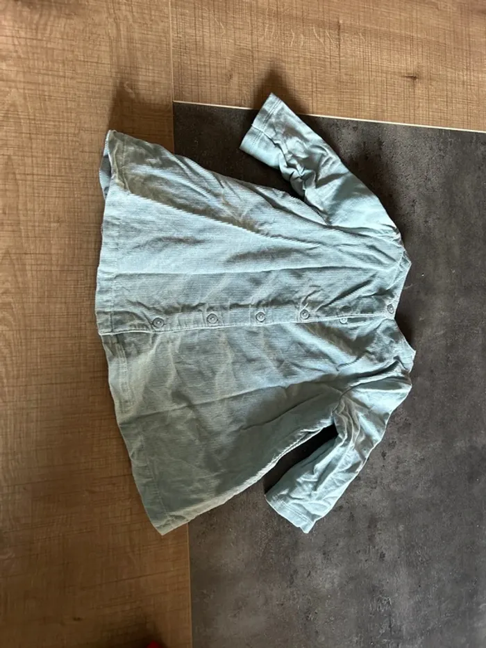 Robe en velour bébé fille, du pareil au même, 6 mois - photo numéro 3
