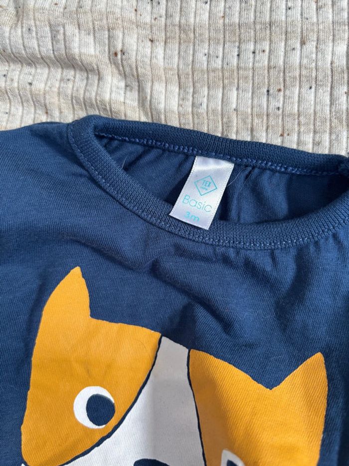 Ensemble Zara / Tex taille 1-3 mois - photo numéro 4