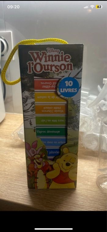 Minis livres  Winnie l’ourson 