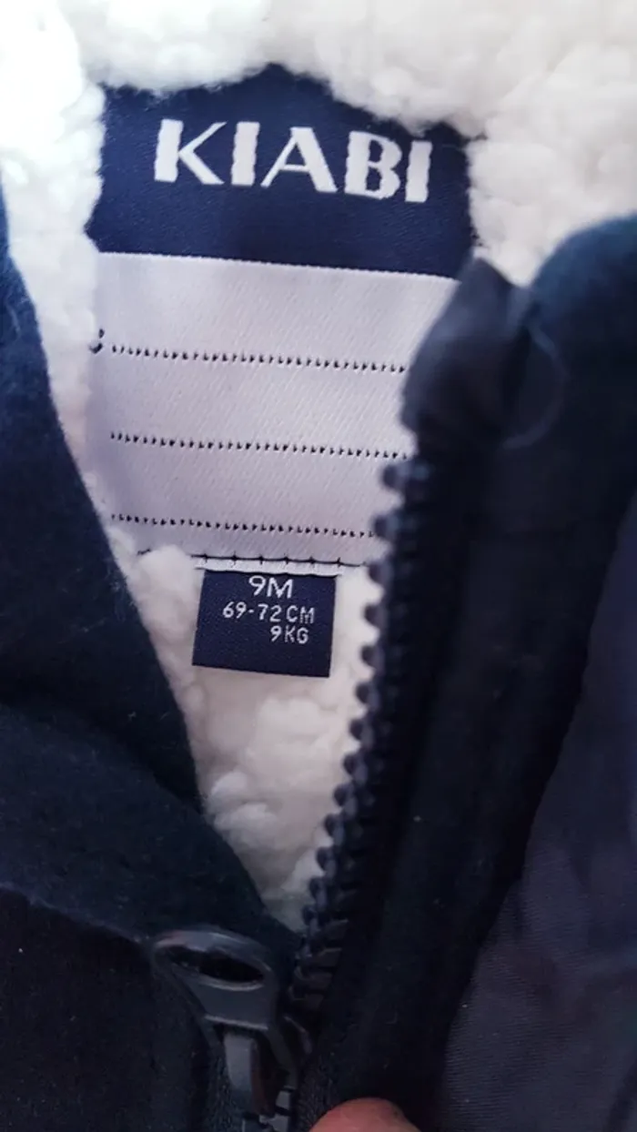 Manteau garcon Kiabi 9 mois - photo numéro 3