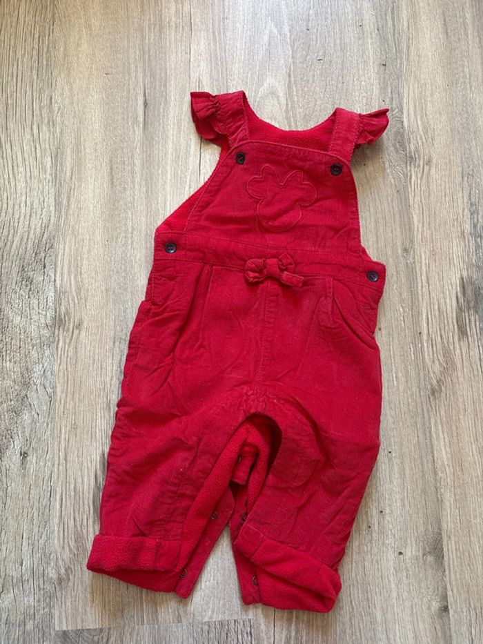 Ensemble haut + salopette Minnie Disney 6 mois - photo numéro 6