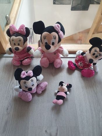 Lot de 5 minnie