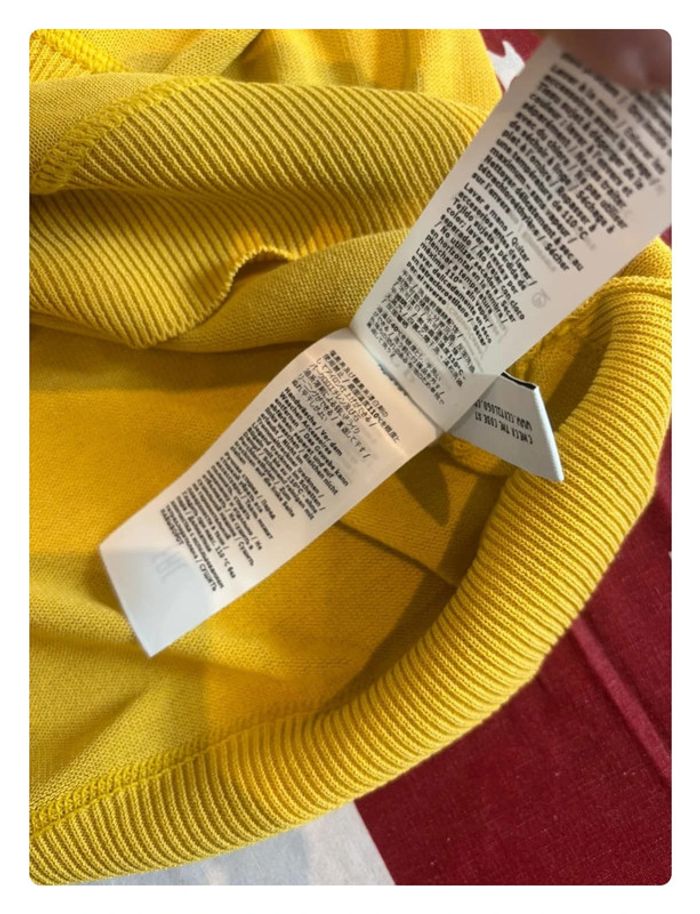 Pull C.P Company taille 48 (M) jaune moutarde - photo numéro 10