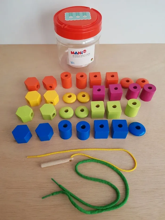 Baril de perles à lacer Oxybul - photo numéro 4