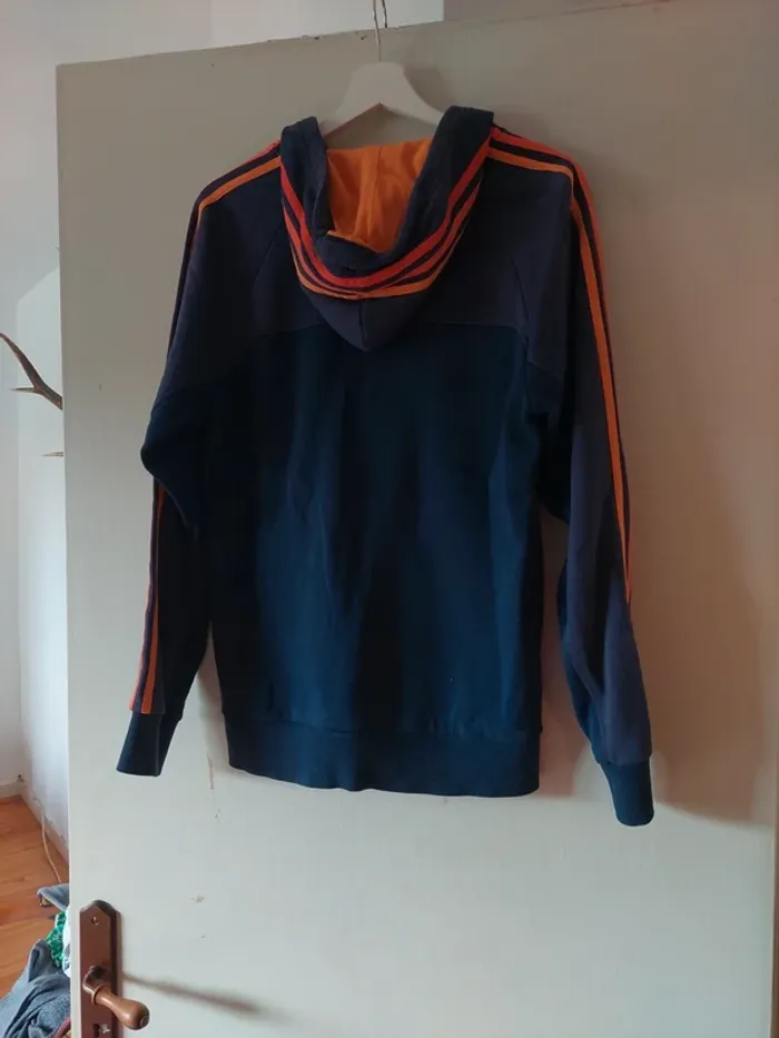 Sweat zippé Adidas Vintage - photo numéro 3