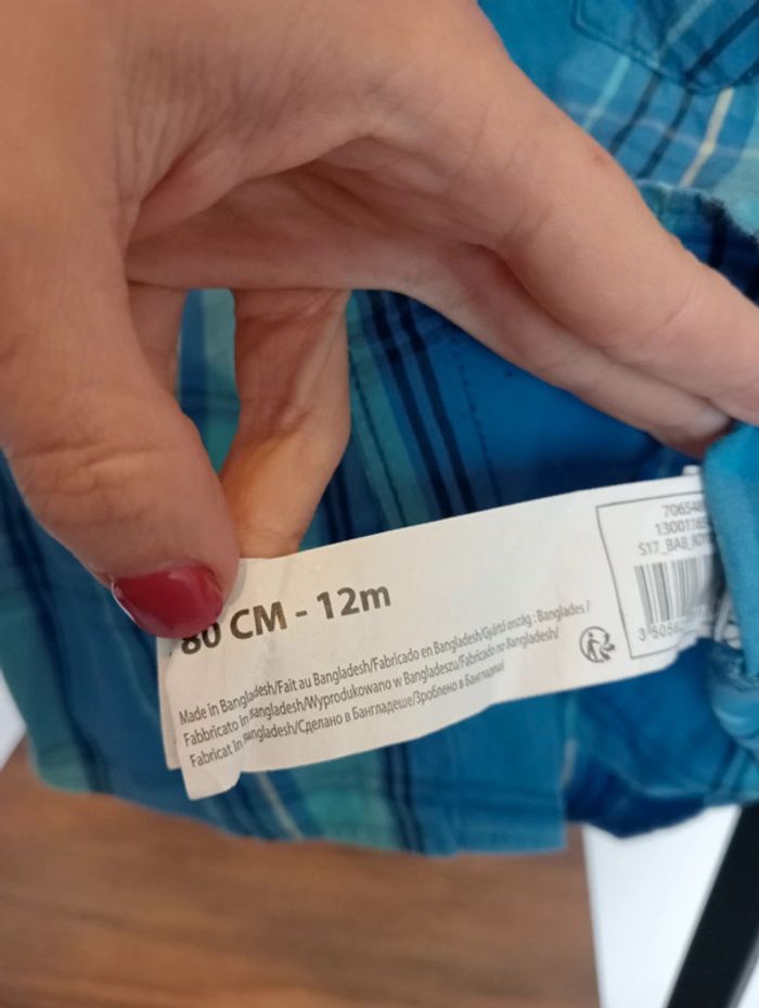 Chemise manches longues bébé garçon - photo numéro 2