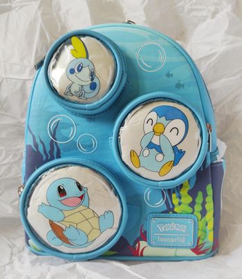 Pokémon - Bulles d'eau - Mini Sac à Dos Loungefly