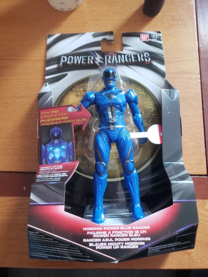 figurine power ranger force bleu