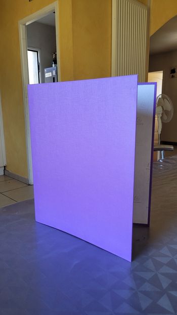 Classeur exacompta violet