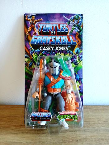 Figurine Casey Jones Turtles of Grayskull Mattel