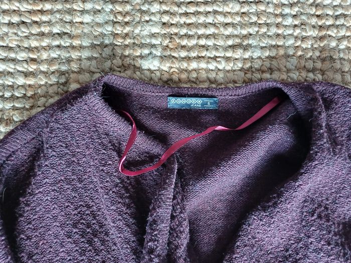 Gilet bordeaux - photo numéro 4