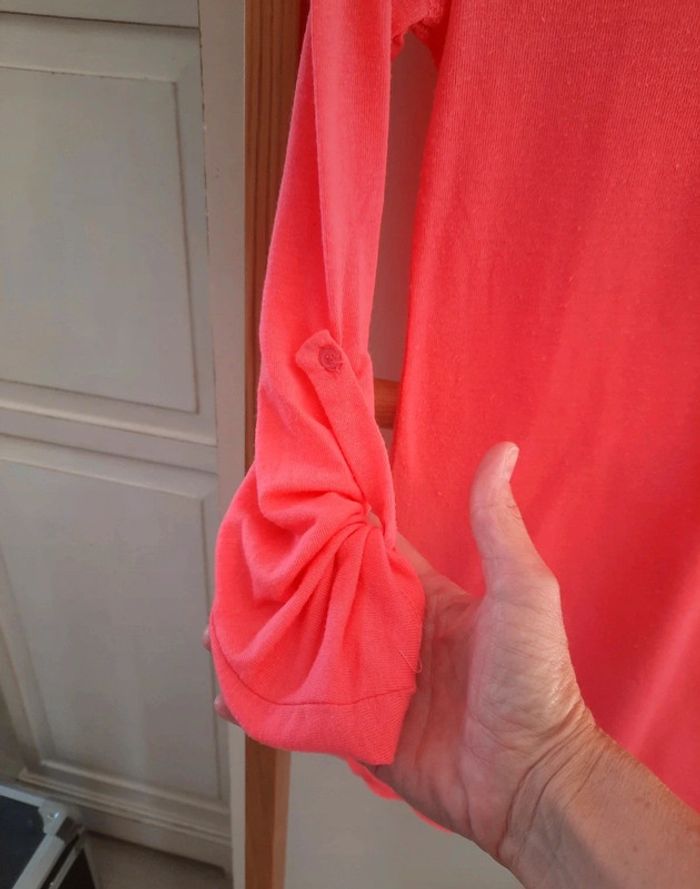 Haut orangé Vintage dressing T 36 - photo numéro 5