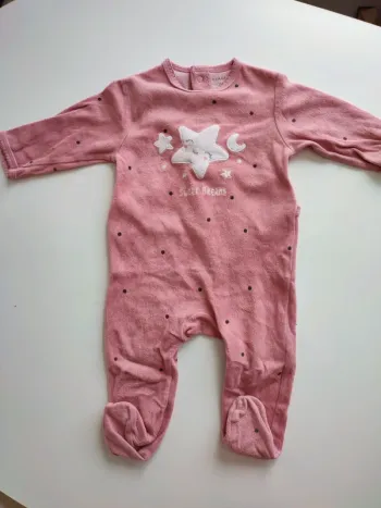 Pyjama velours 12 mois
