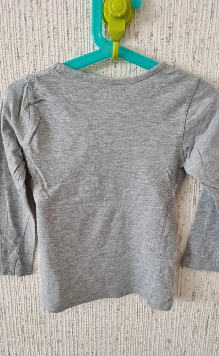 Tee shirt manche longue taille 5 ans la redoute - photo numéro 11