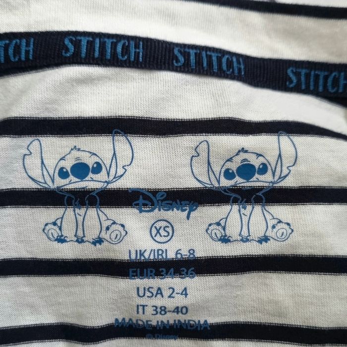 Tee-shirt marinière Stitch - photo numéro 2