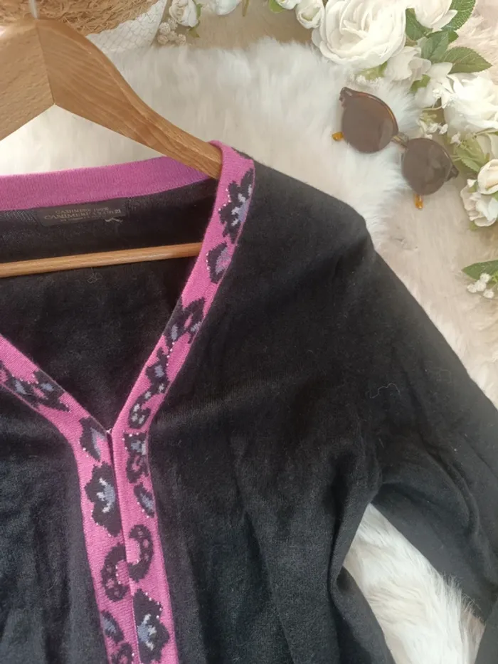 Jolie gilet cachemire taille S - photo numéro 2